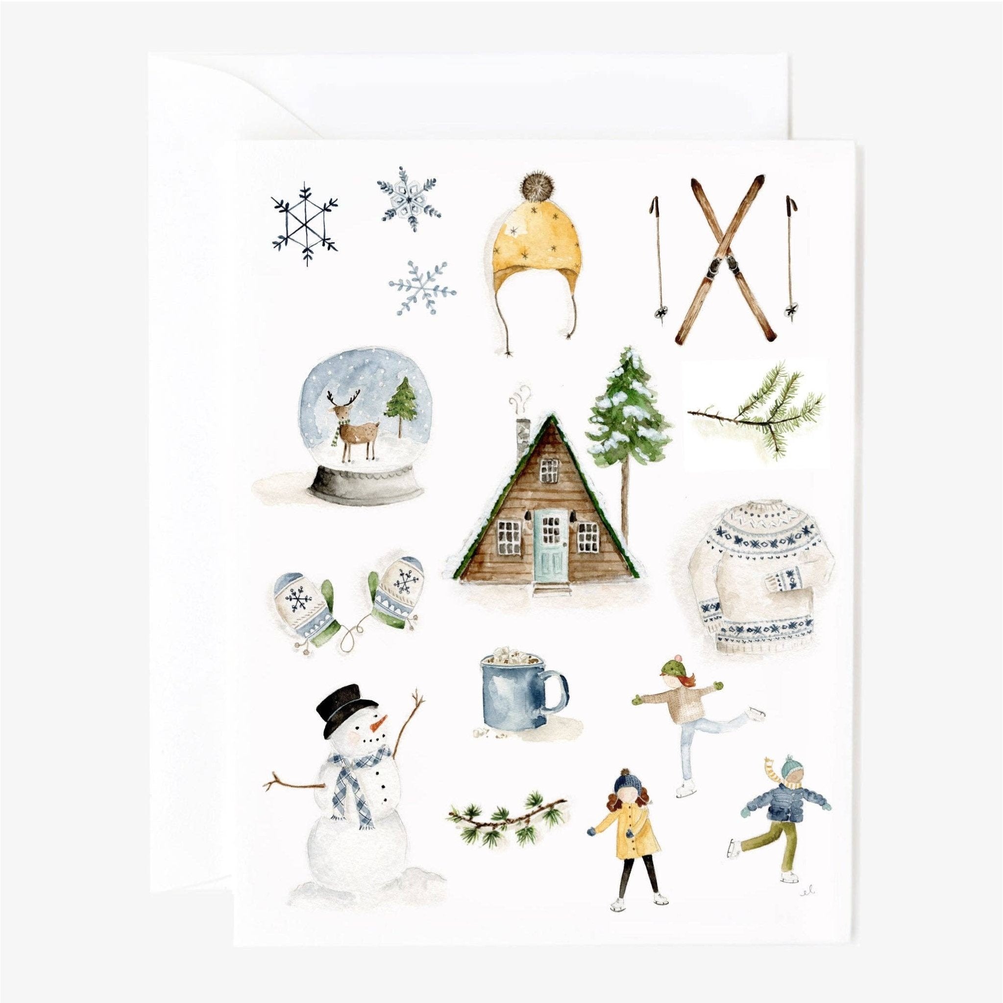 Winter Notecards - Joy