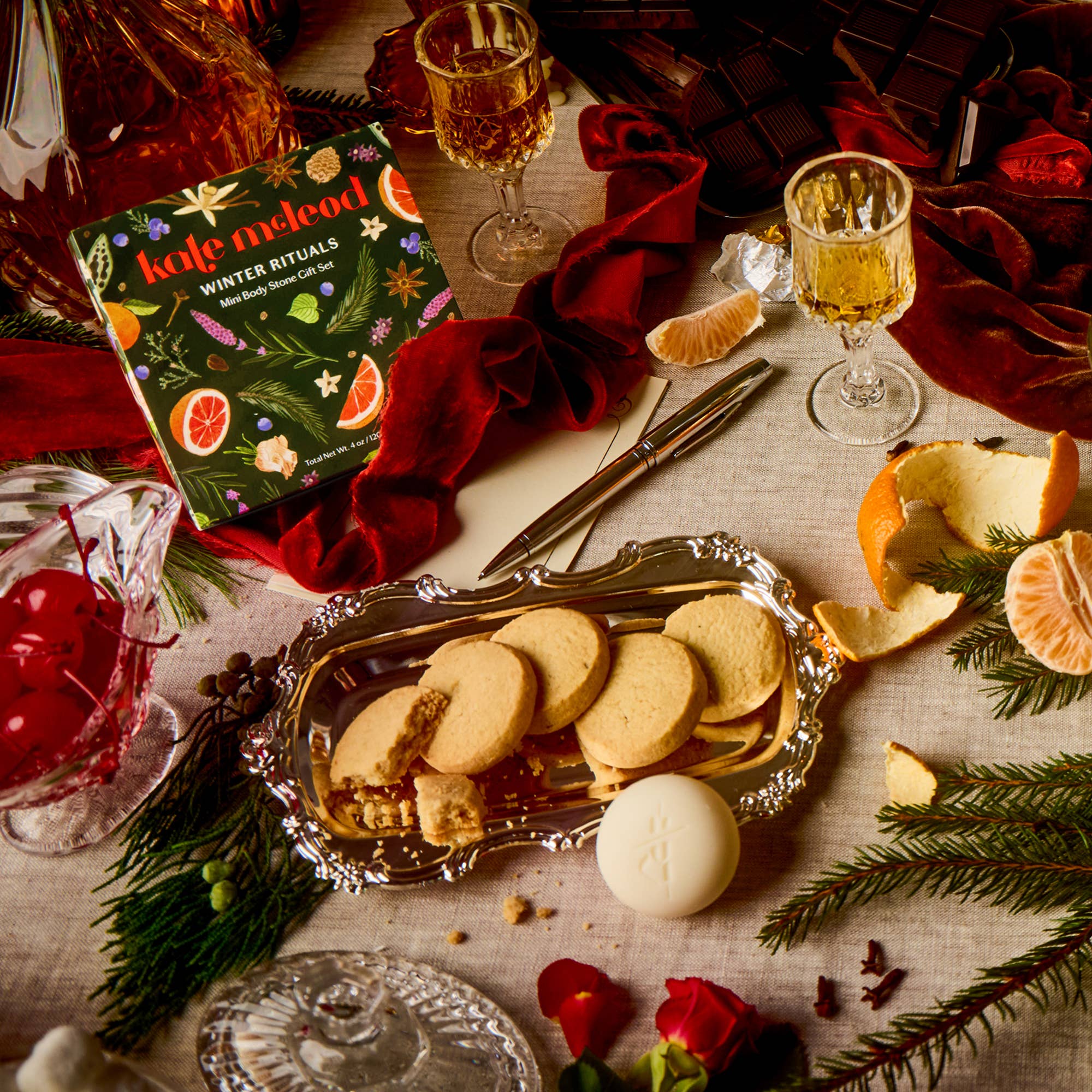 Winter Rituals Mini Body Stone Gift Set - Joy