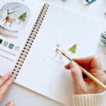 Winter Watercolor Workbook - Joy