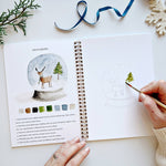 Winter Watercolor Workbook - Joy