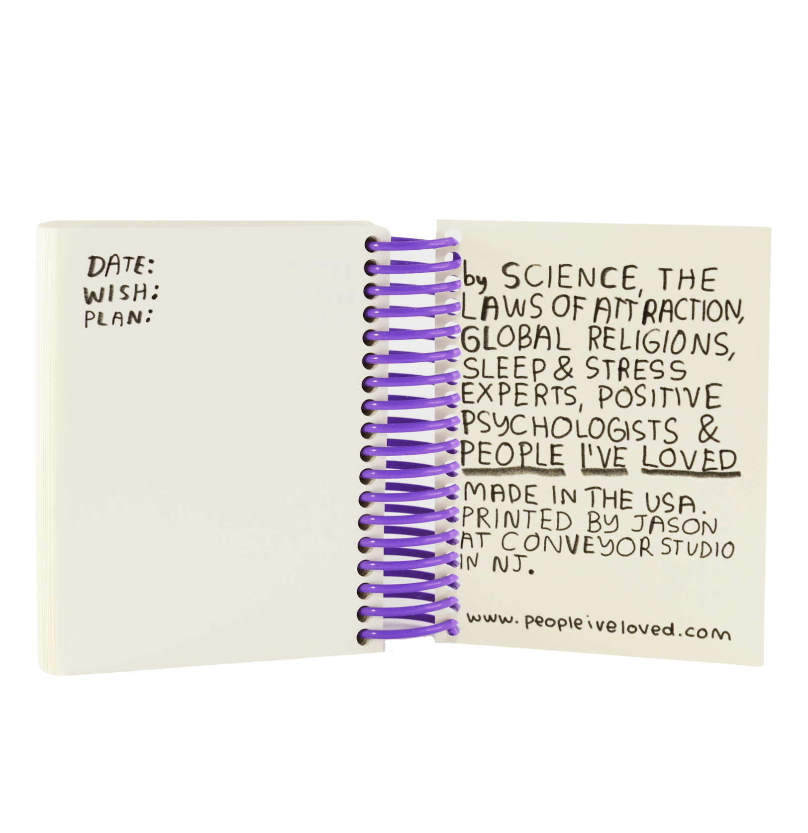 Wish It, Attract It, Make It Real - A Manifestation Journal - Joy Gift Shoppe