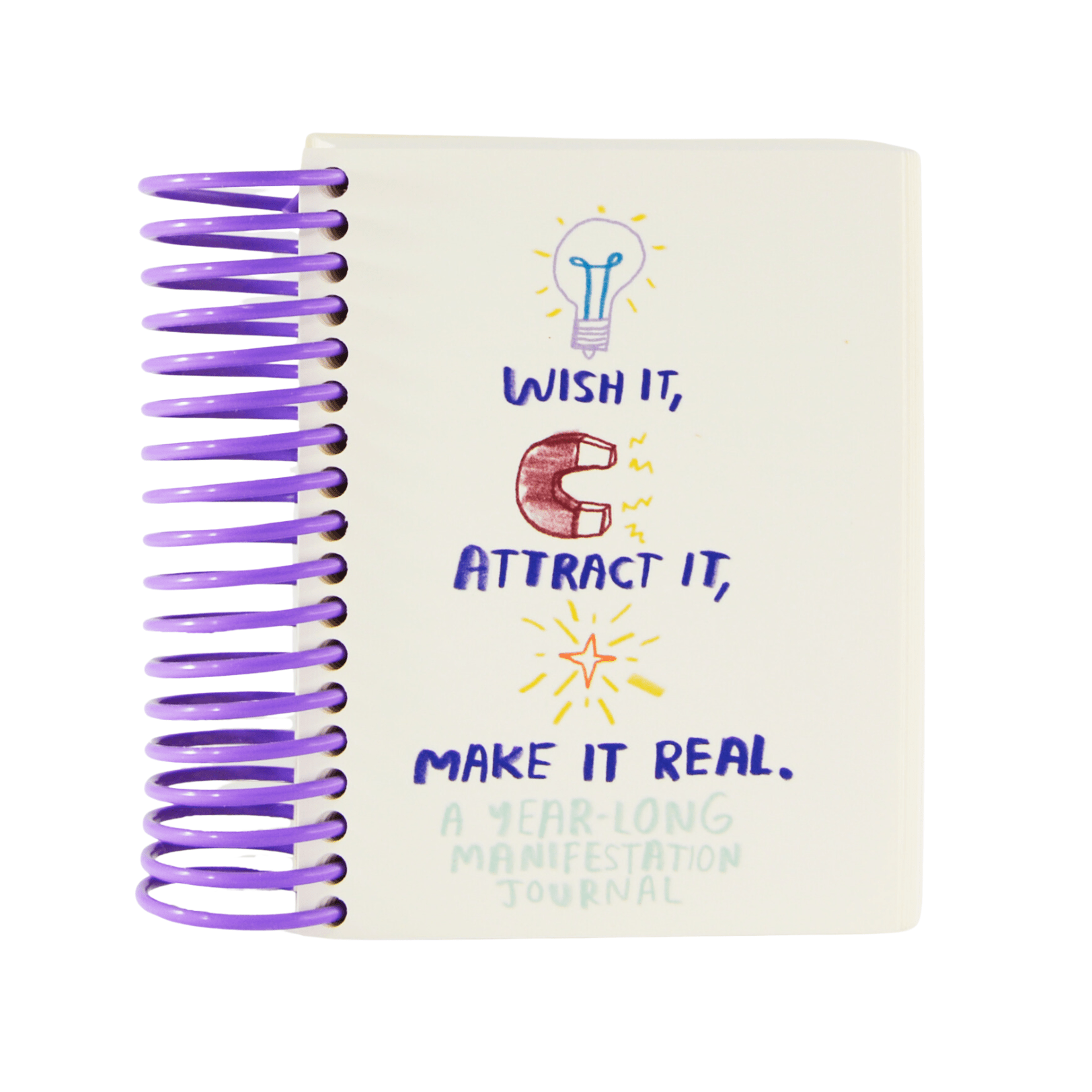 Wish It, Attract It, Make It Real - A Manifestation Journal - Joy Gift Shoppe