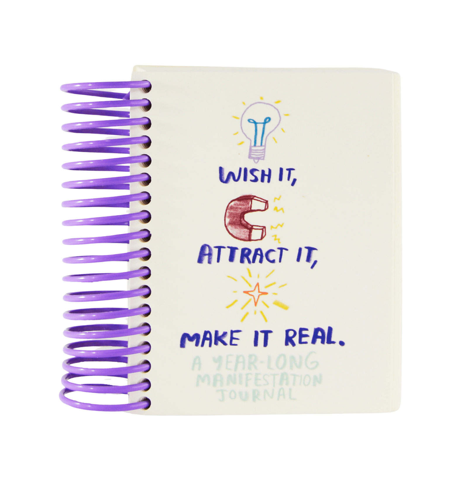 Wish It, Attract It, Make It Real - A Manifestation Journal - Joy Gift Shoppe