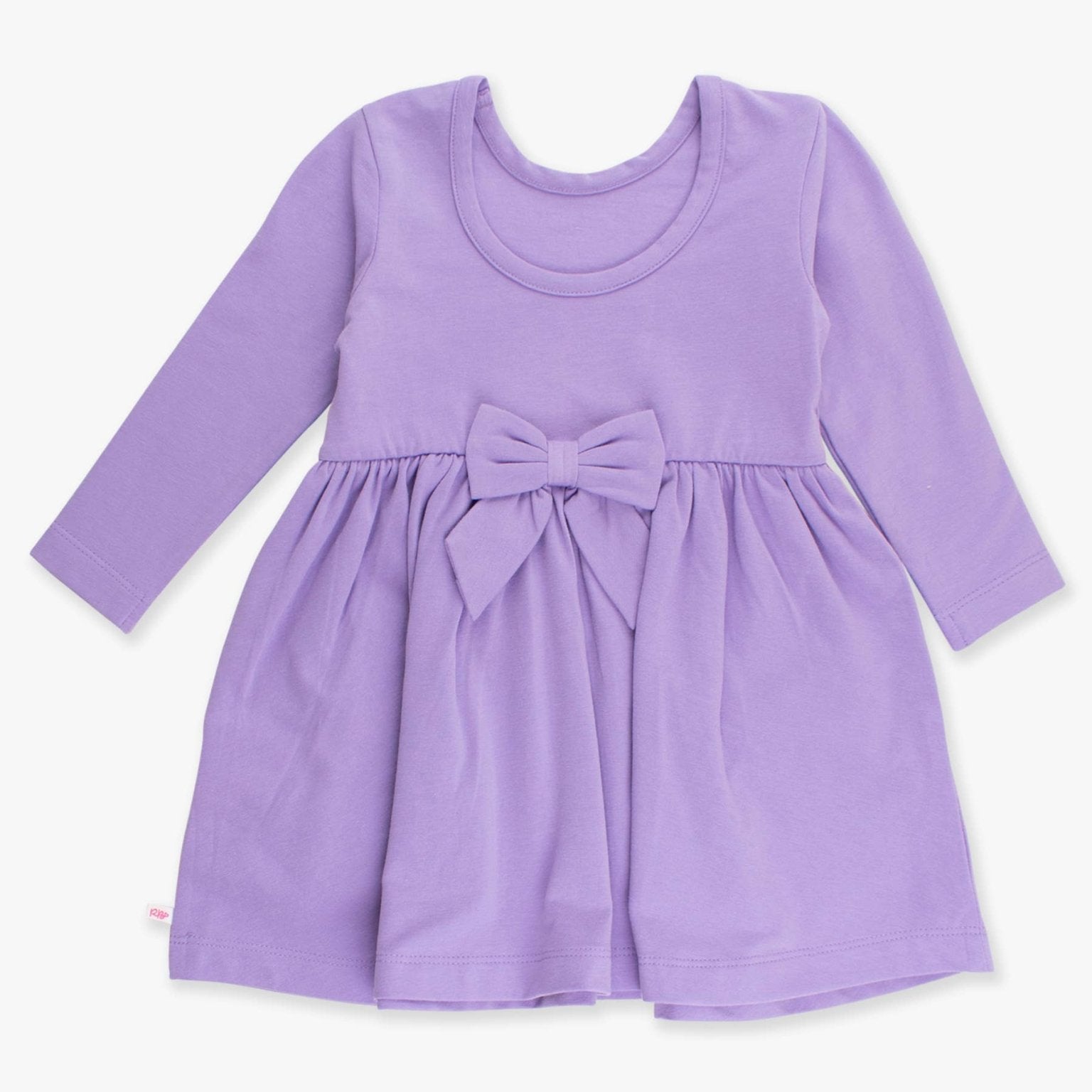 Wisteria Purple Knit LS Twirl Dress | 12 - 18M - Joy