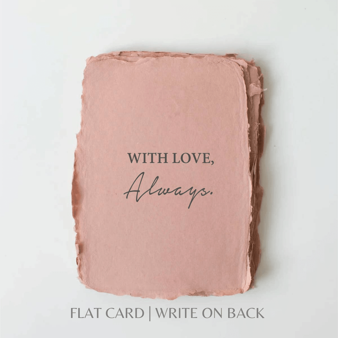 With Love Always | Love Friendship Greeting Card - Joy