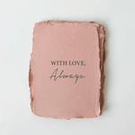 With Love Always | Love Friendship Greeting Card - Joy