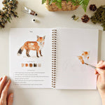 Woodland Watercolor Workbook - Joy