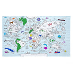 World Map Tablecloth - Joy Gift Shoppe