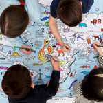 World Map Tablecloth - Joy Gift Shoppe