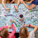 World Map Tablecloth - Joy Gift Shoppe