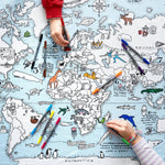 World Map Tablecloth - Joy Gift Shoppe