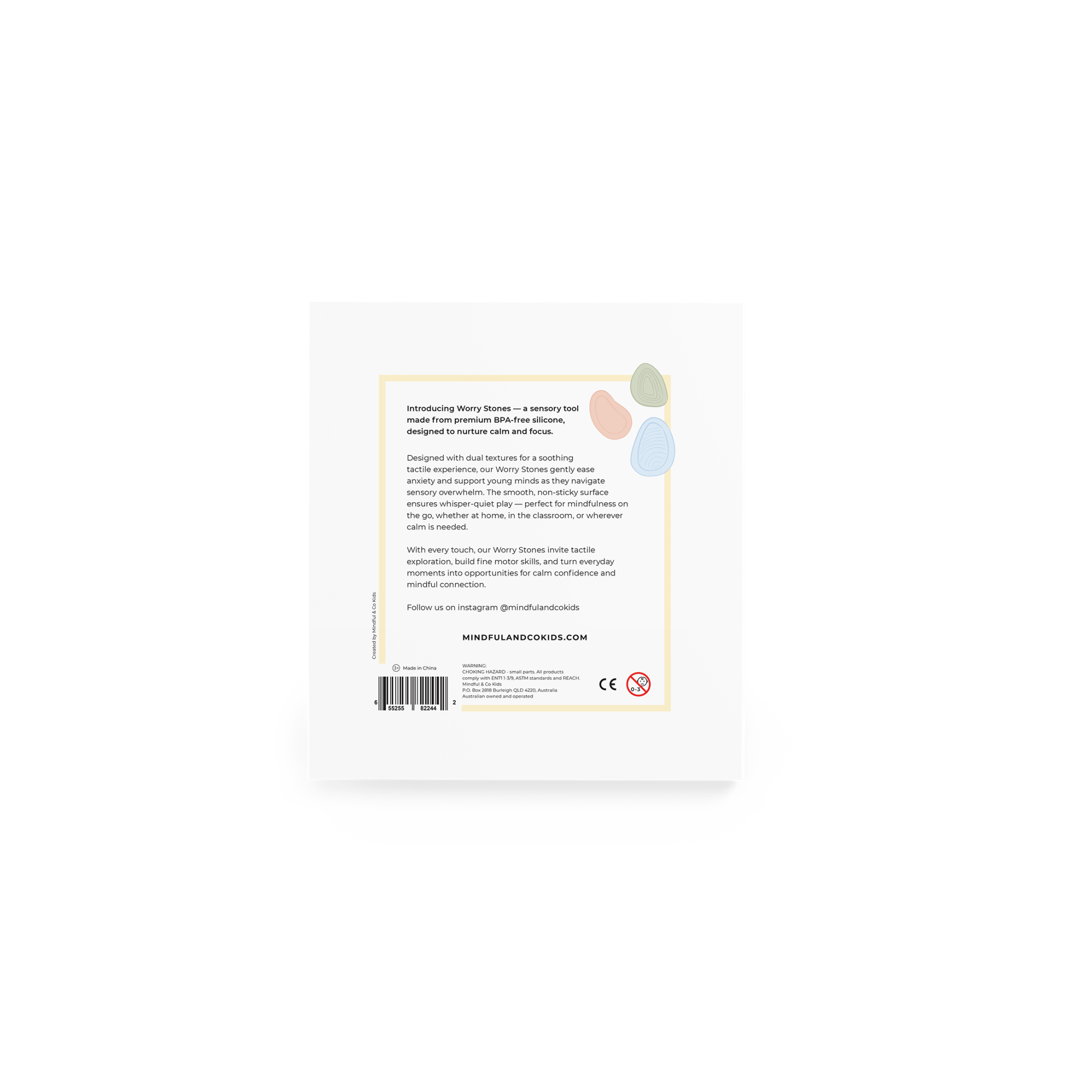 Worry Stones – Calming Sensory Fidget for Kids - Joy