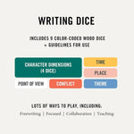 Writing Dice - Joy