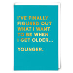 Younger Greeting Card - Joy