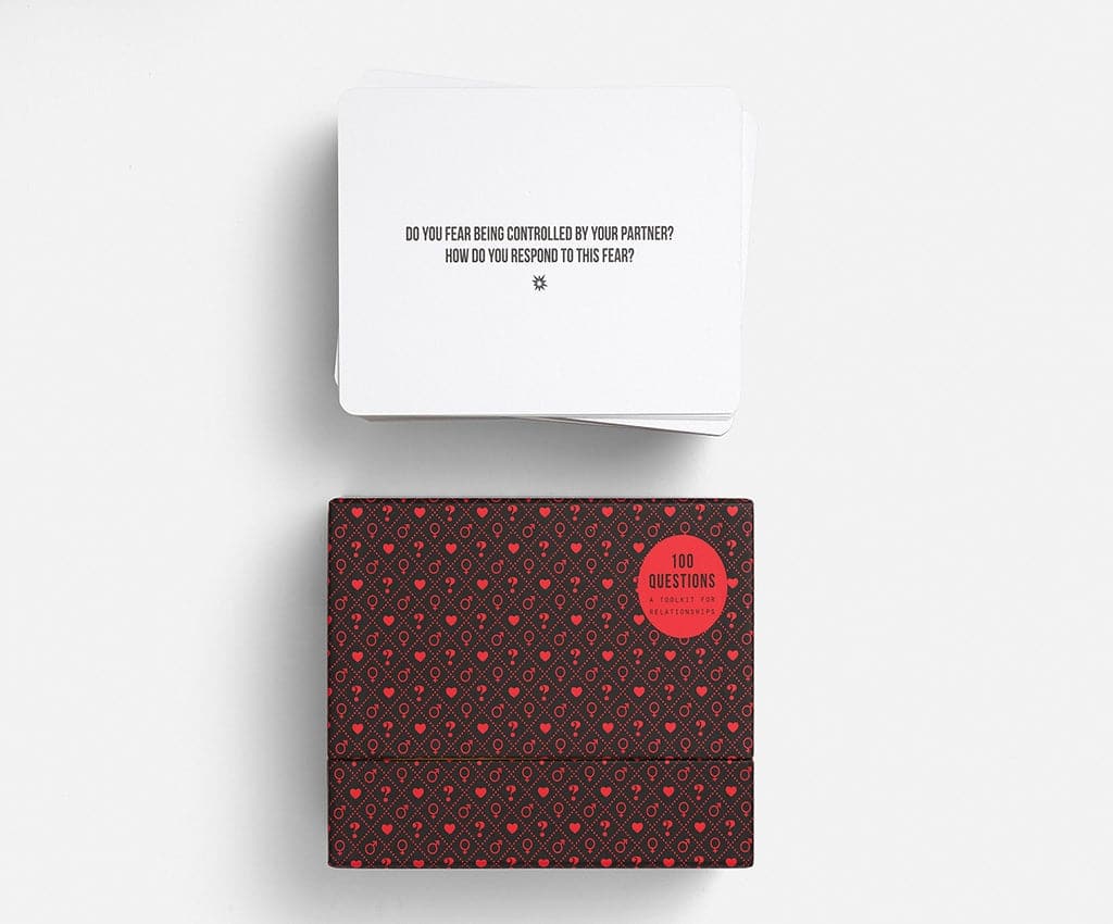 100 Questions for Relationship Card Set - Joy