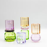 2 Tier Prism Crystal Candle Holder - Joy