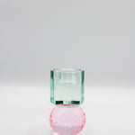 2 Tier Prism Crystal Candle Holder - Joy