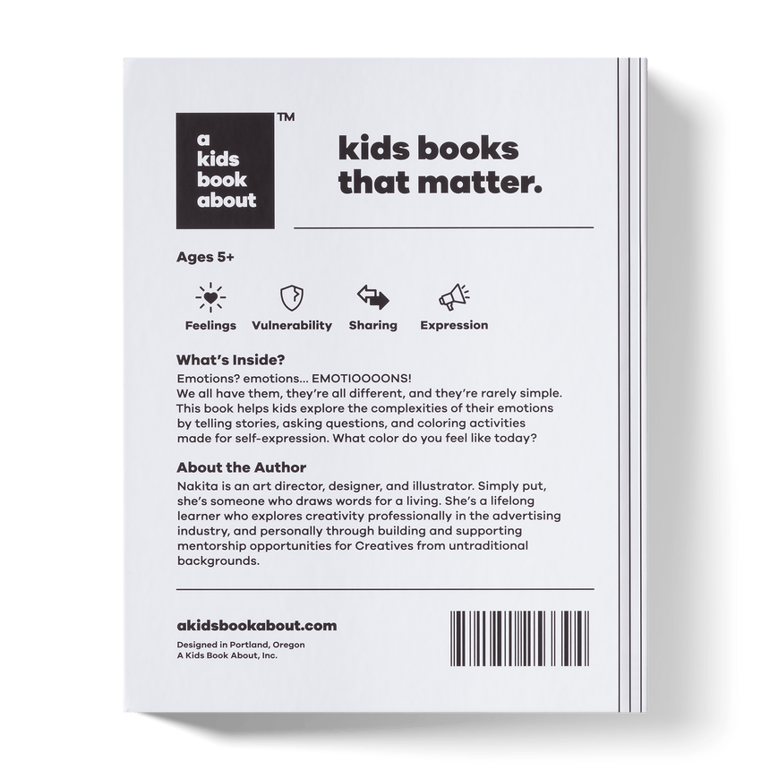 A Kid's Book About Emotions - Joy