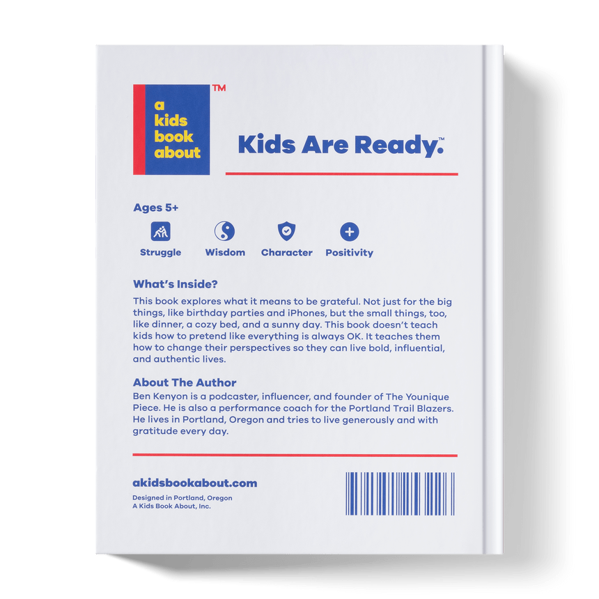 A Kid's Book About Gratitude - Joy