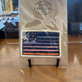 American Night Flag Chain Stitched Embroidery Patch - Joy