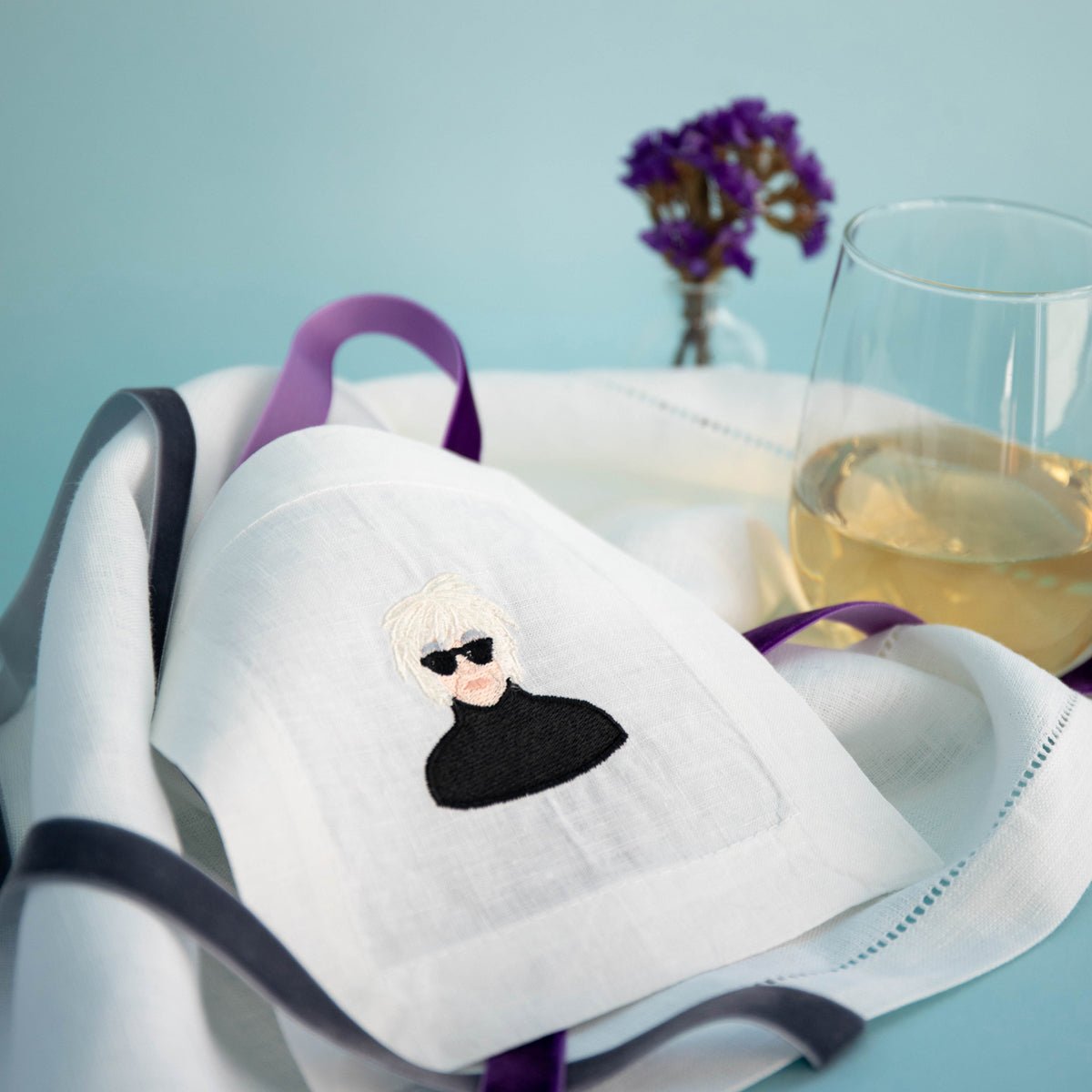 Andy Warhol Cocktail Napkin - Joy