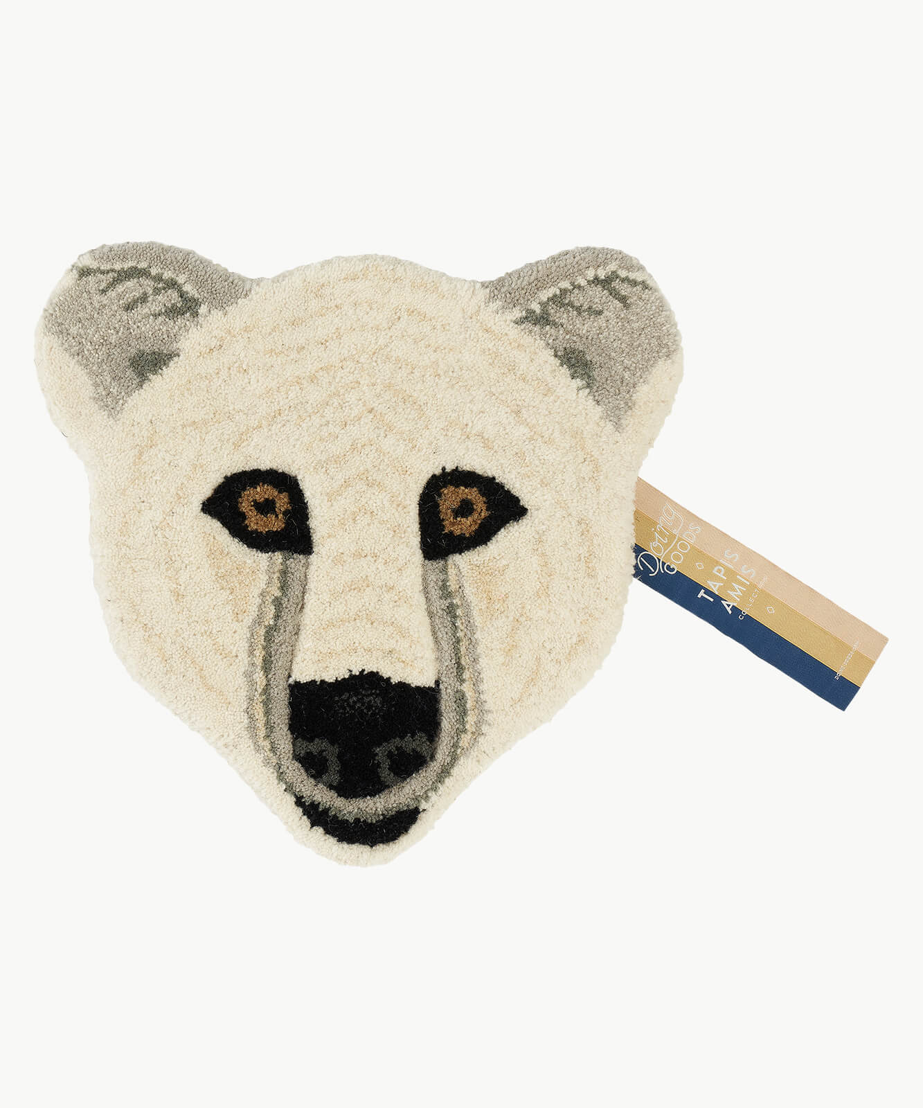 Animal Head Rug Cushion - Joy