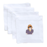 Anna Wintour Cocktail Napkin - Joy