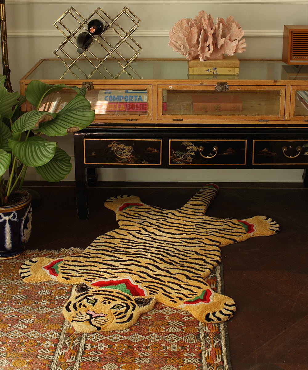Babul Bombay Tiger Rug - Joy