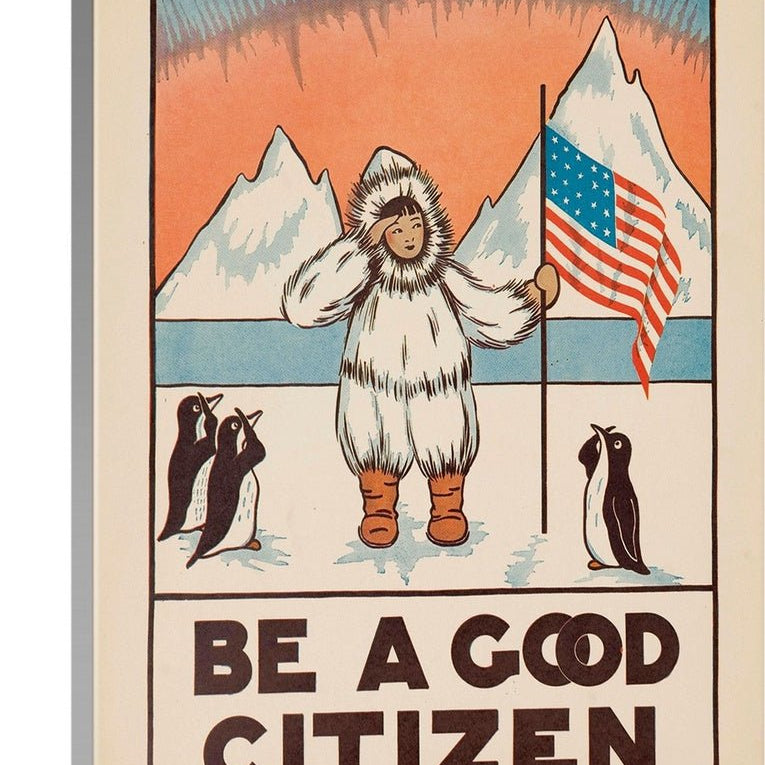 Be a Good Citizen, Citizenship Poster - Joy
