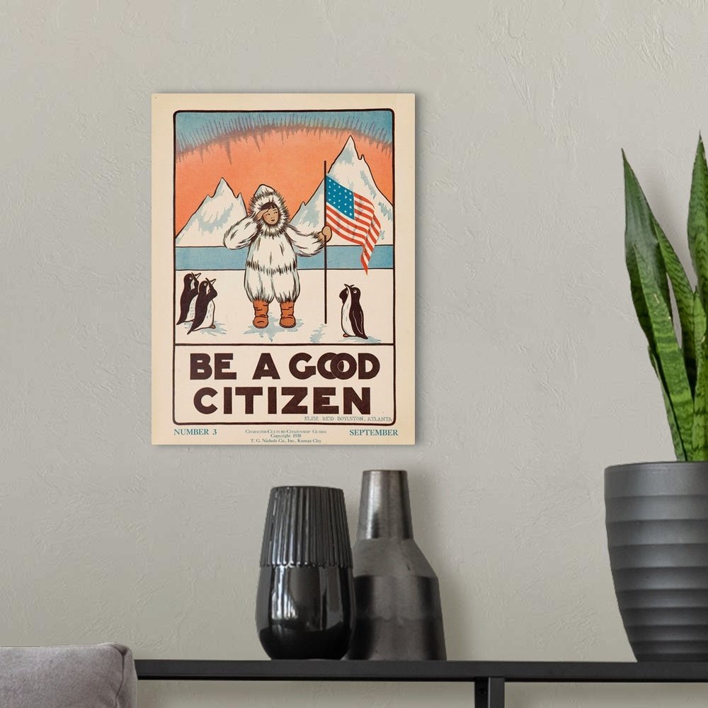 Be a Good Citizen, Citizenship Poster - Joy