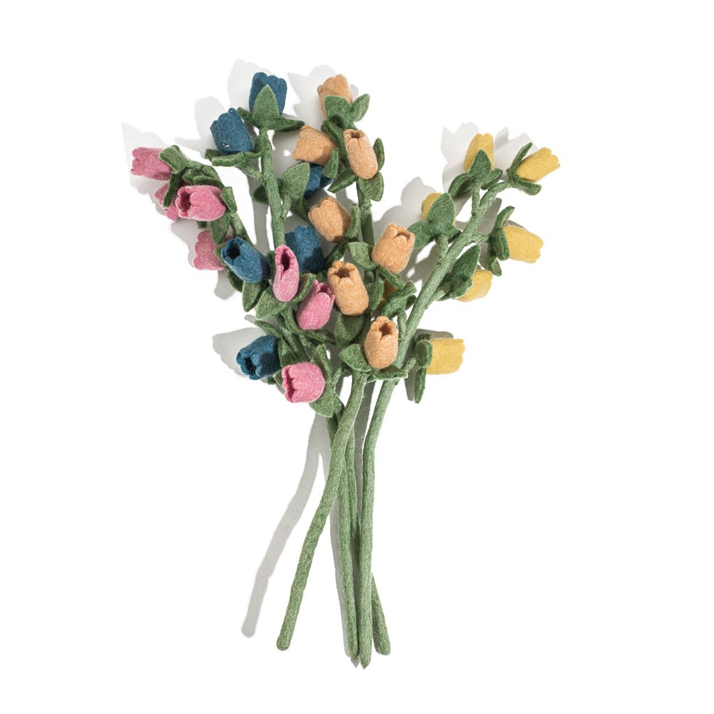Bellflower Felt Flower - Joy