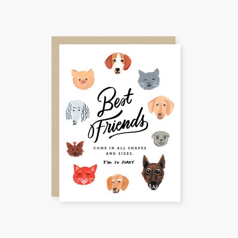 Best Friends Card - Joy