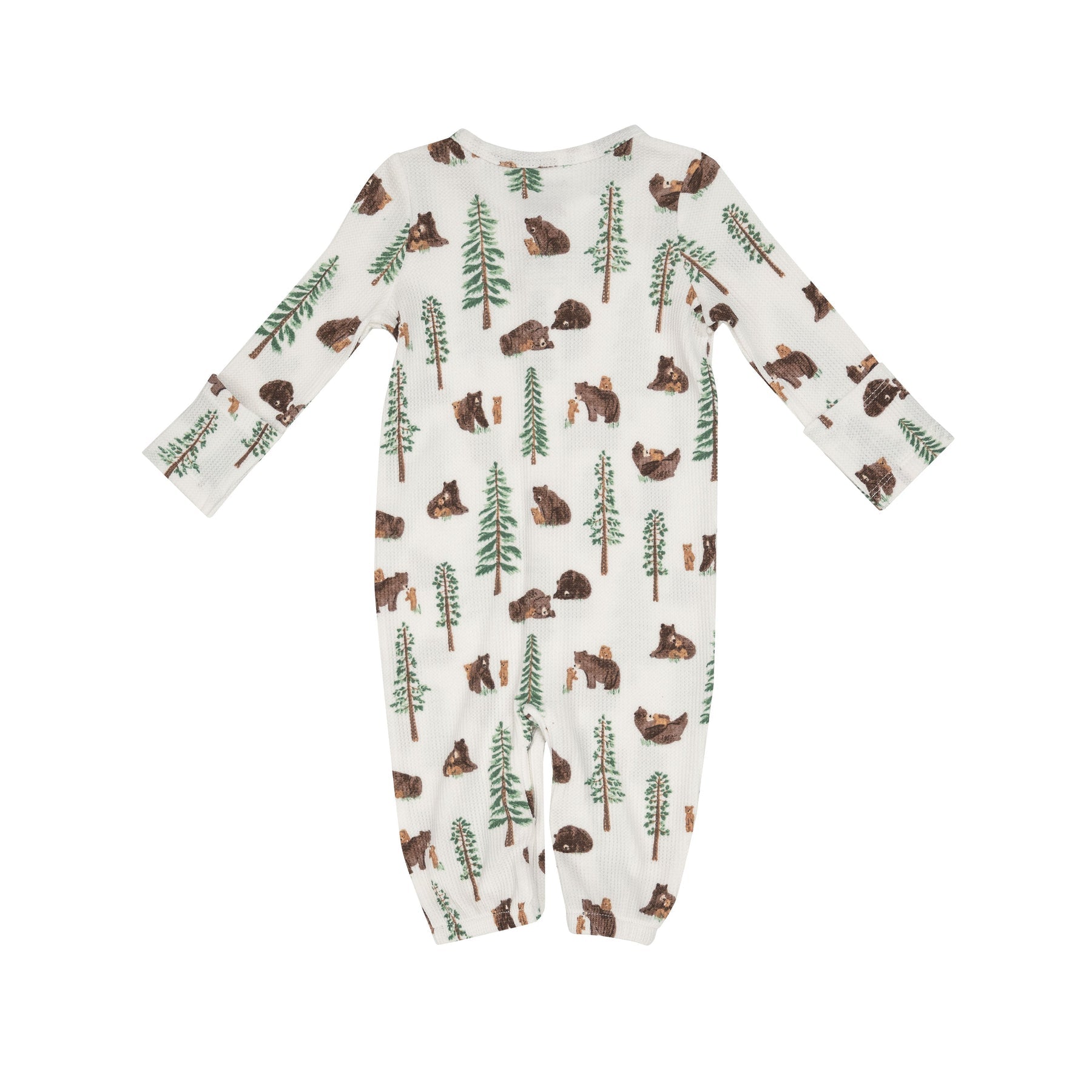 Brown Bear Convertible Gown Pajama - Joy