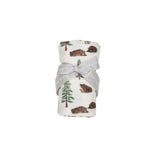 Brown Bears Swaddle Blanket - Joy