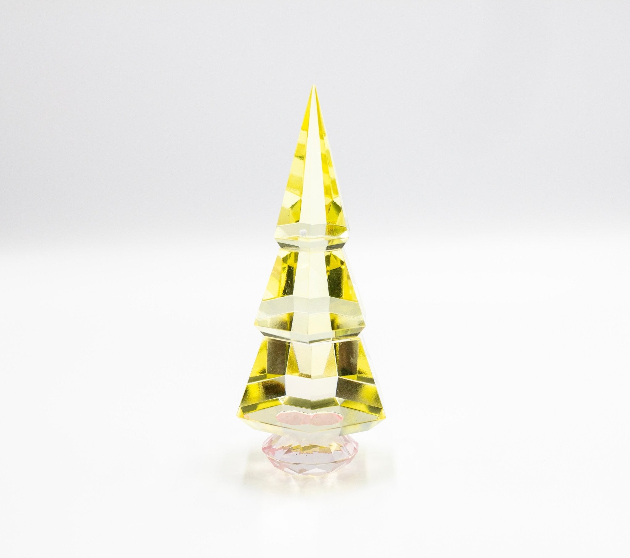 Butter Crystal Christmas Tree - Joy