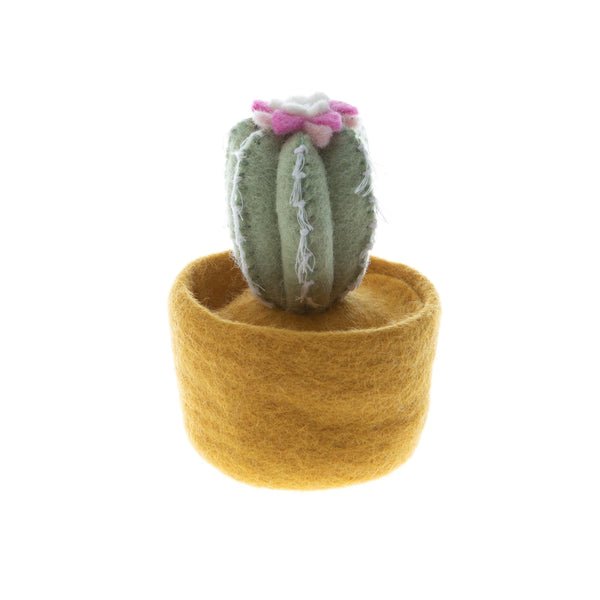 Cactus Pot Felt Flower - Joy