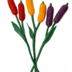 Cattails Felt Flower - Joy