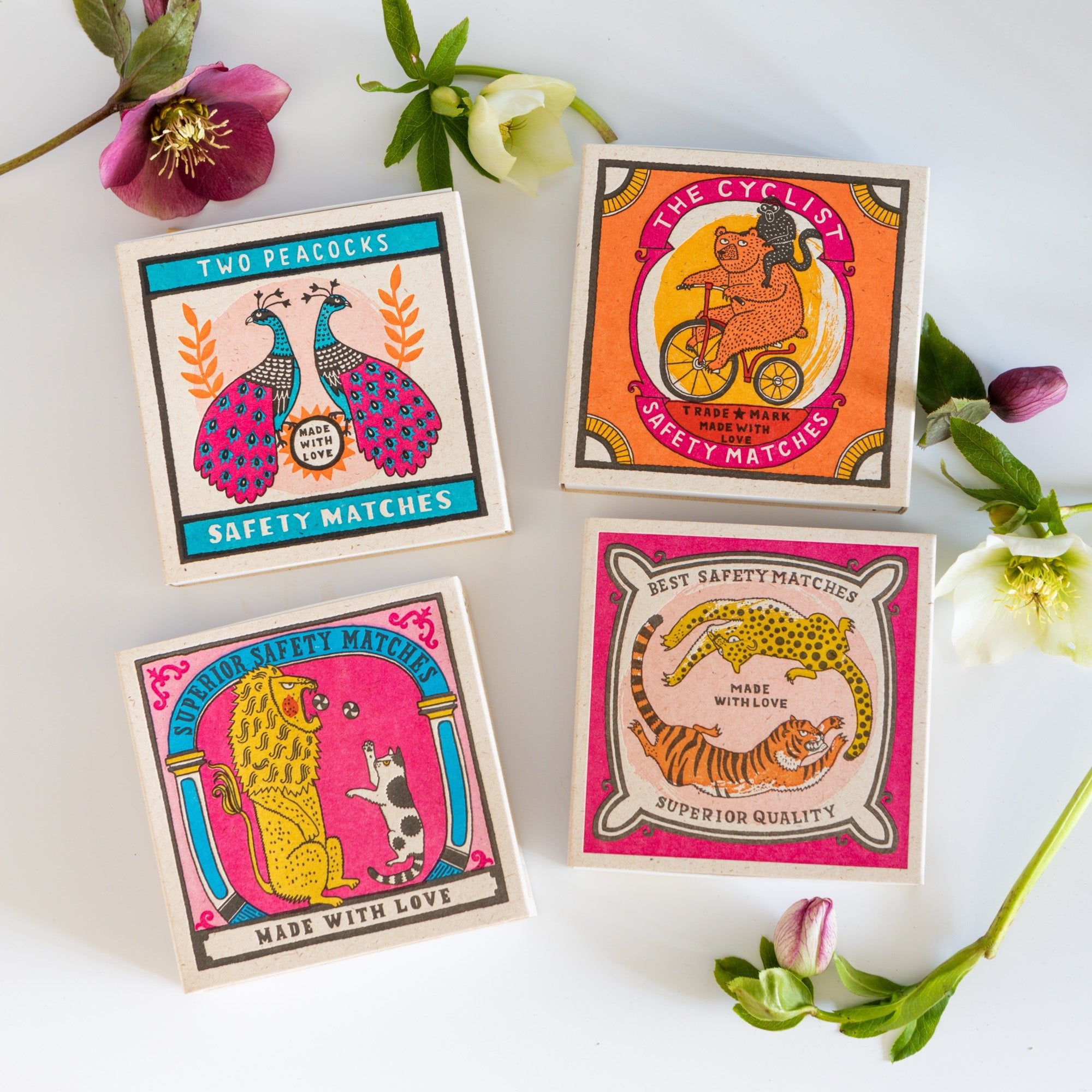 Chasing Big Cats Matchbox - Joy