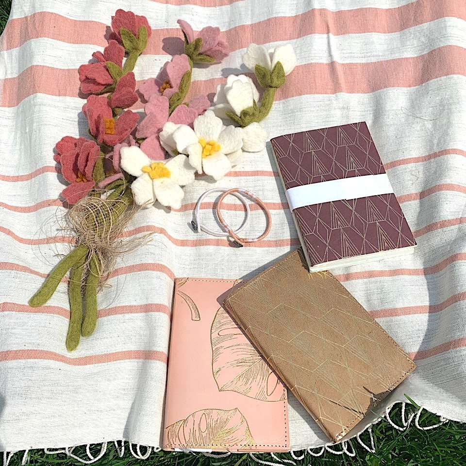 Cherry Blossom Felt Flower - Joy