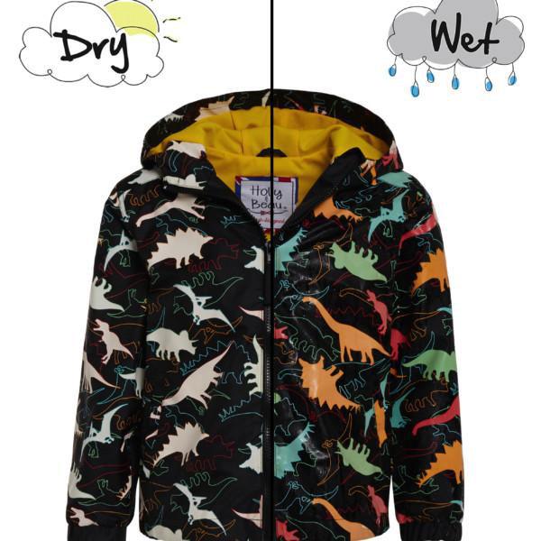 Color Changing Dinosaur Raincoat - Joy