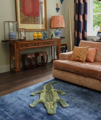 Coolio Crocodile Rug - Joy