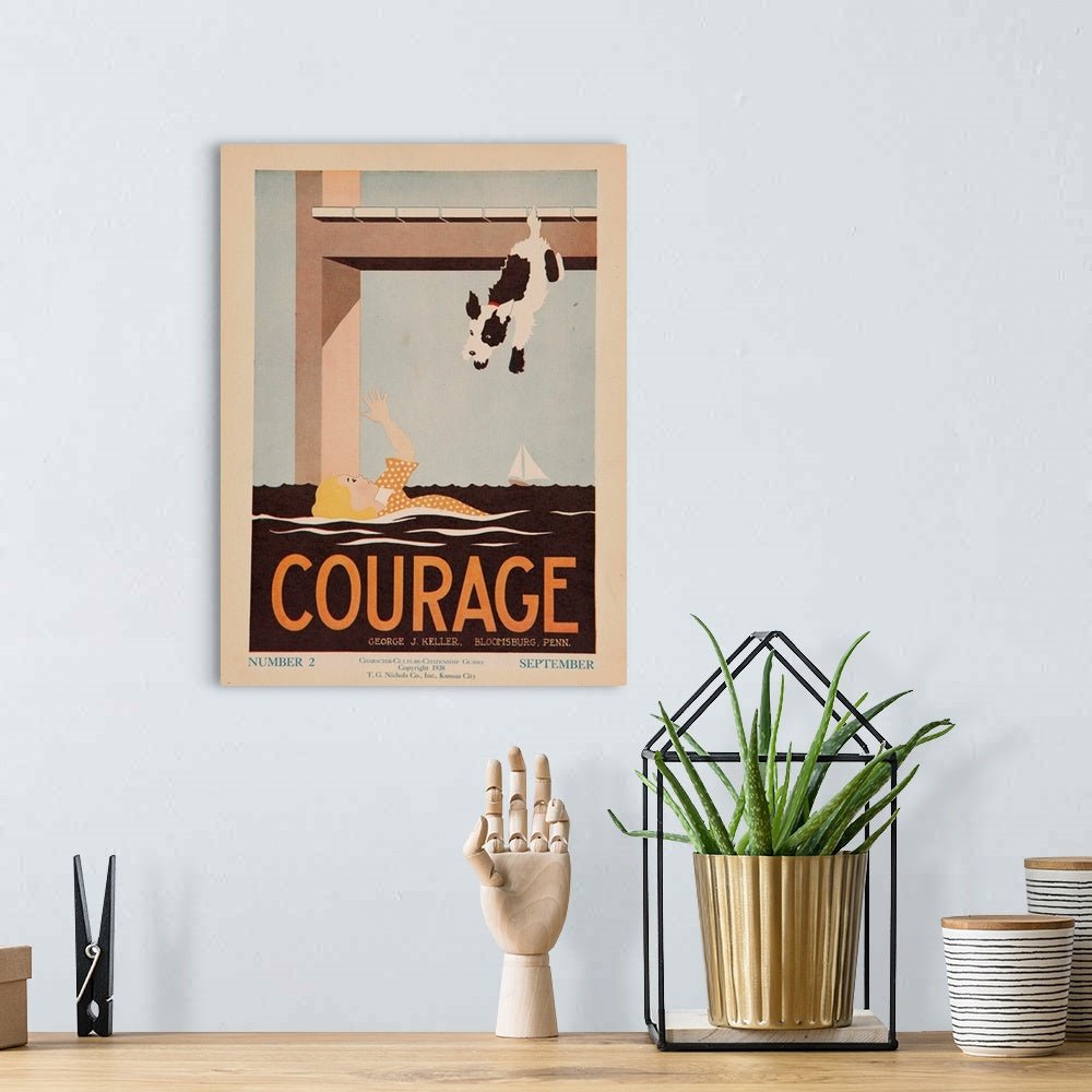 Courage, Citizenship Poster - Joy