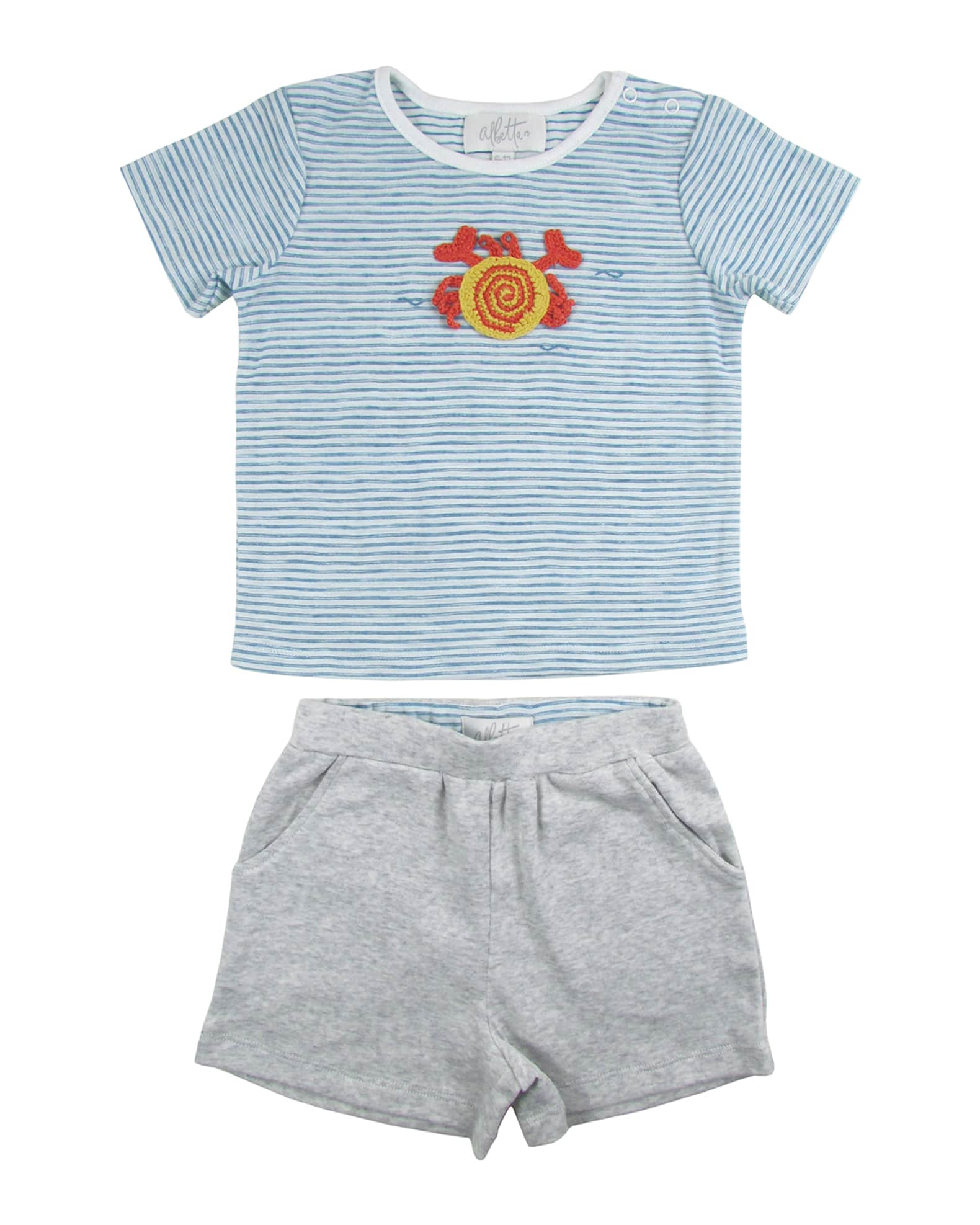 Crab T-Shirt & Shorts - Joy