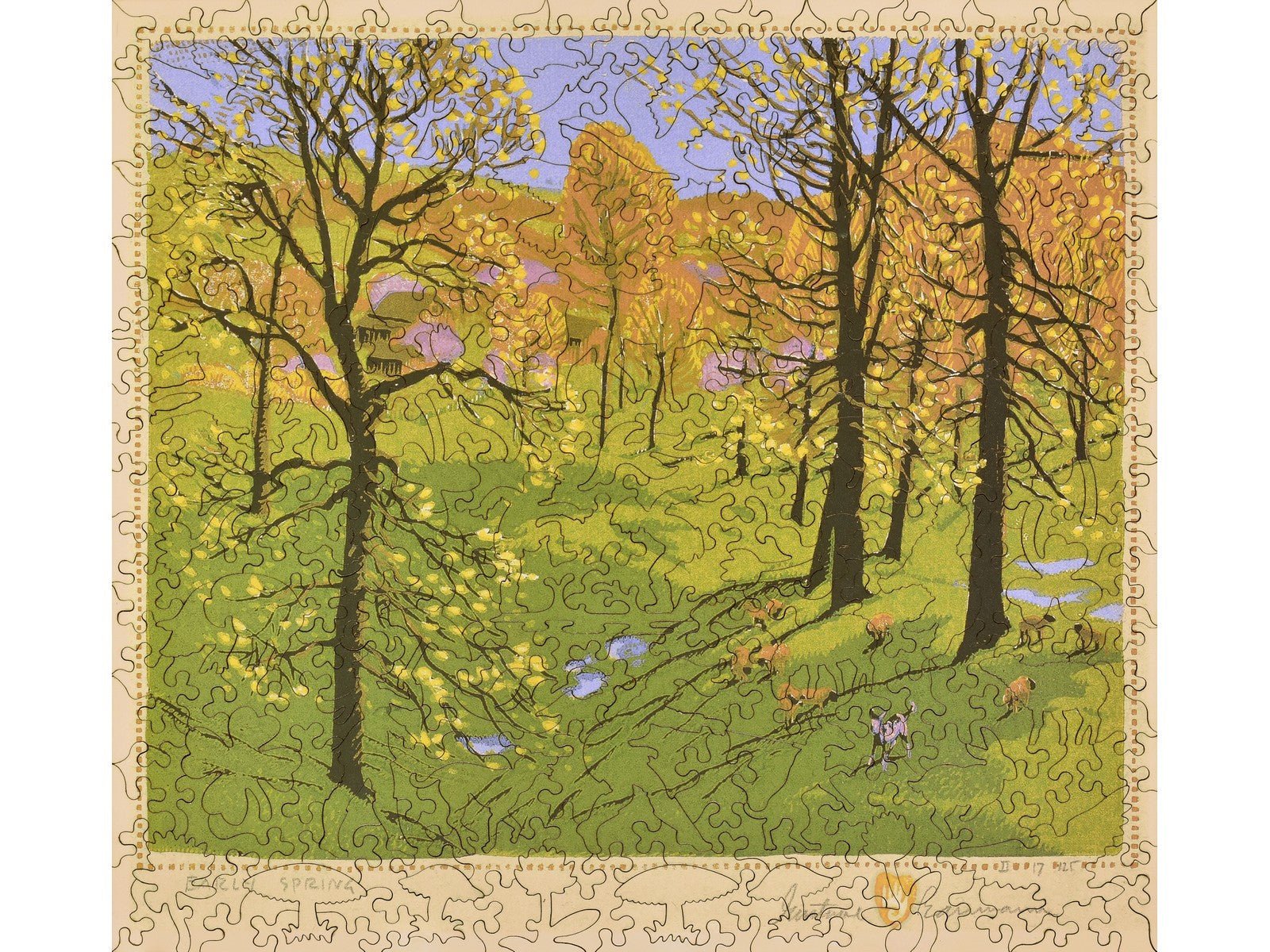 Early Spring Puzzle - Joy