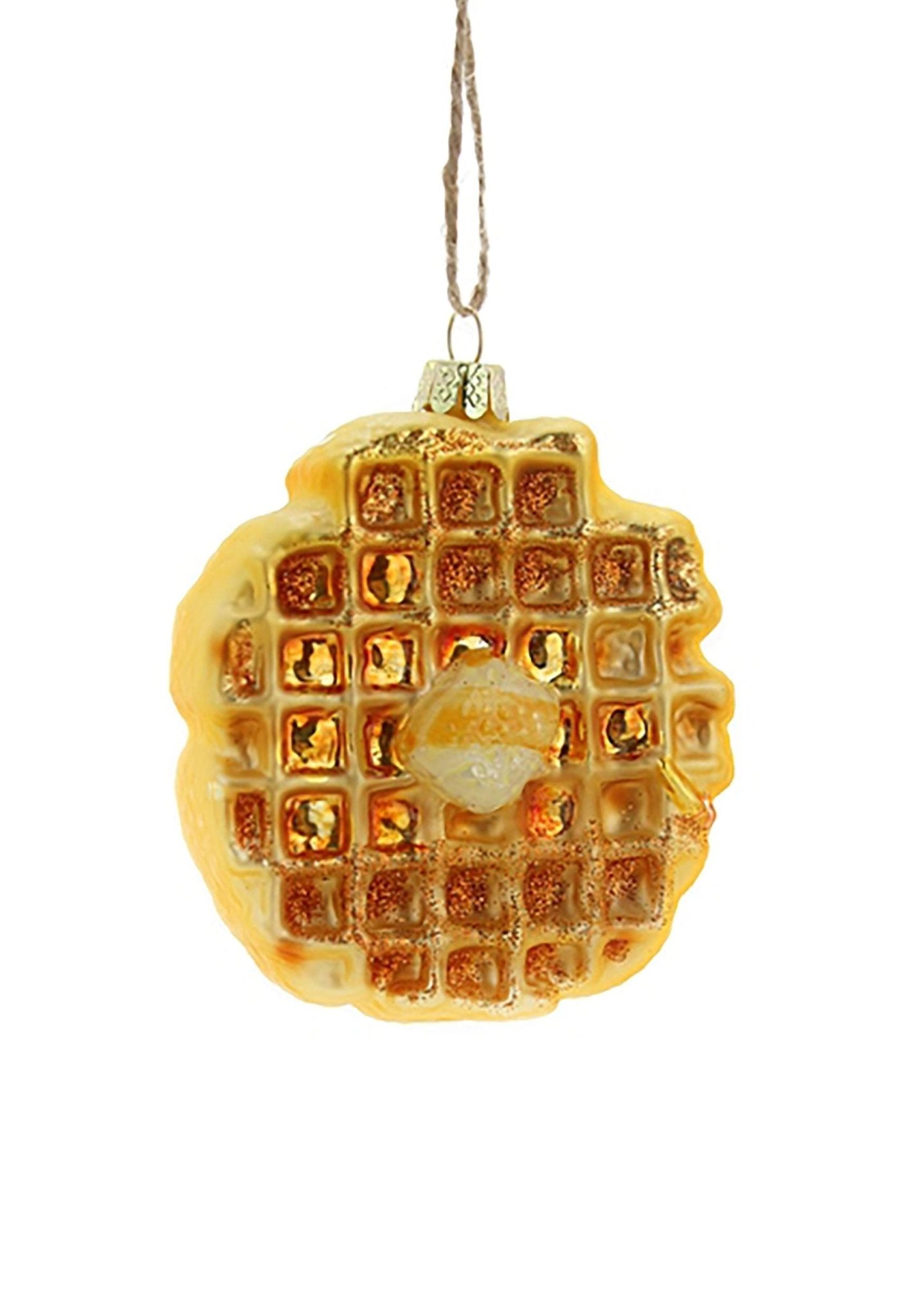 Eggo Waffle Ornament - Joy