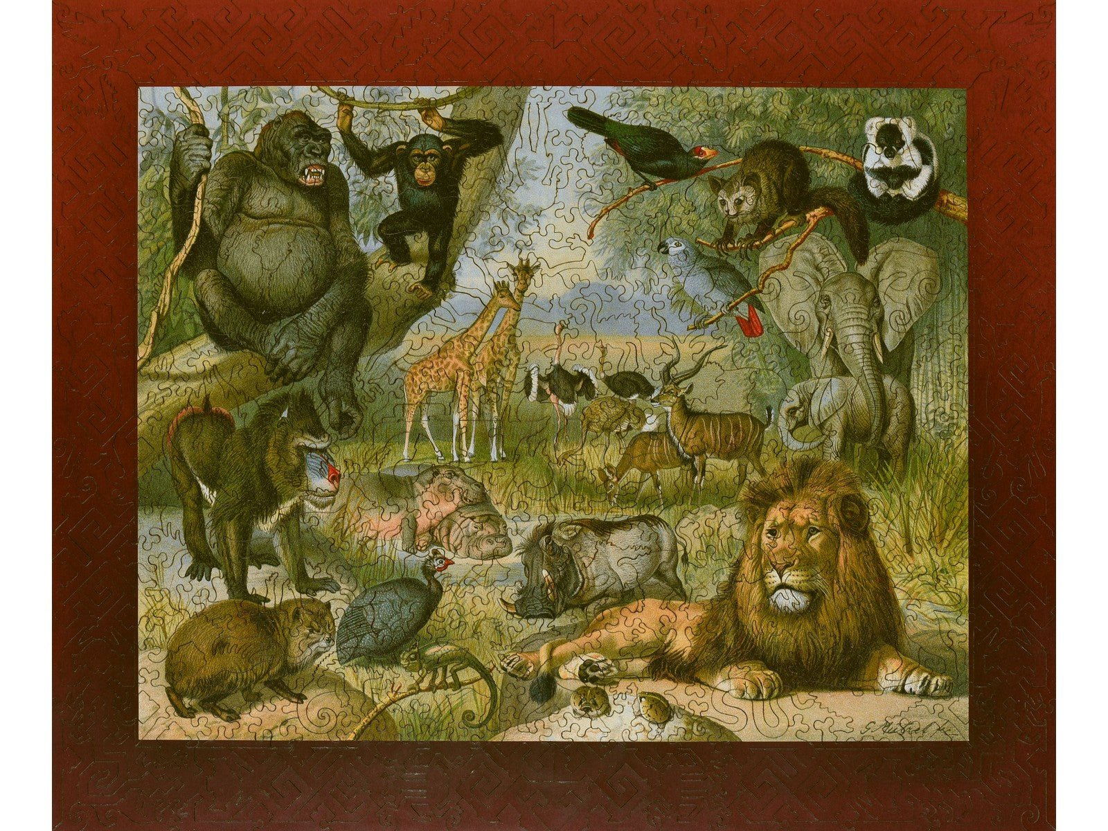 Ethiopian Fauna Puzzle - Joy