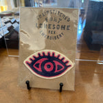 Evil Eye Chain Stitched Embroidery Patch - Joy