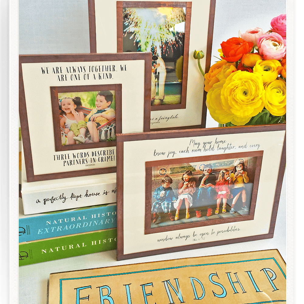 Friendship Decoupage Tray - Joy