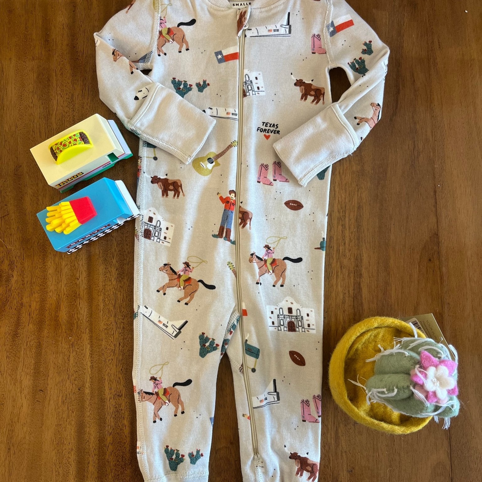 Goodnight, Texas Baby Pajamas - Joy
