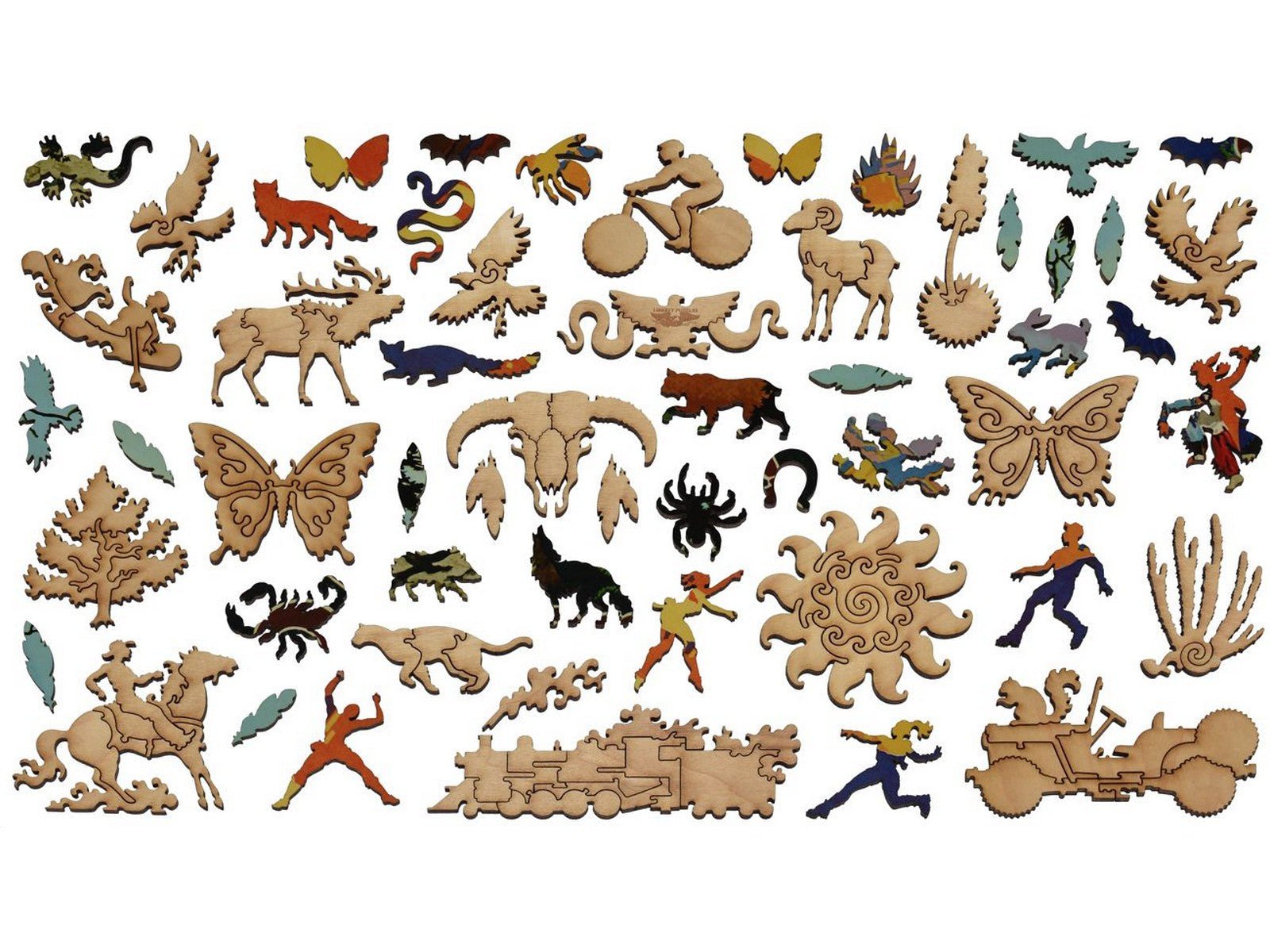 Grand Canyon Santa Fe Railroad Puzzle - Joy